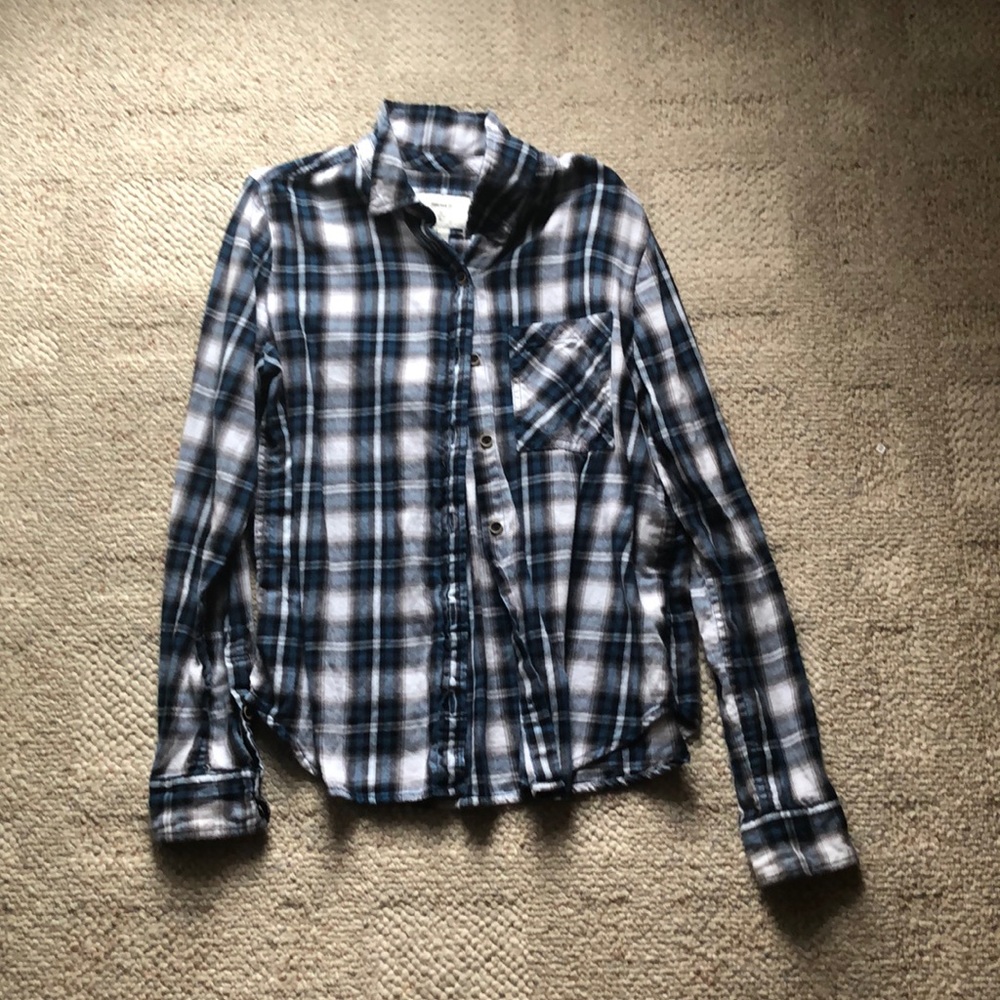 Blue flannel